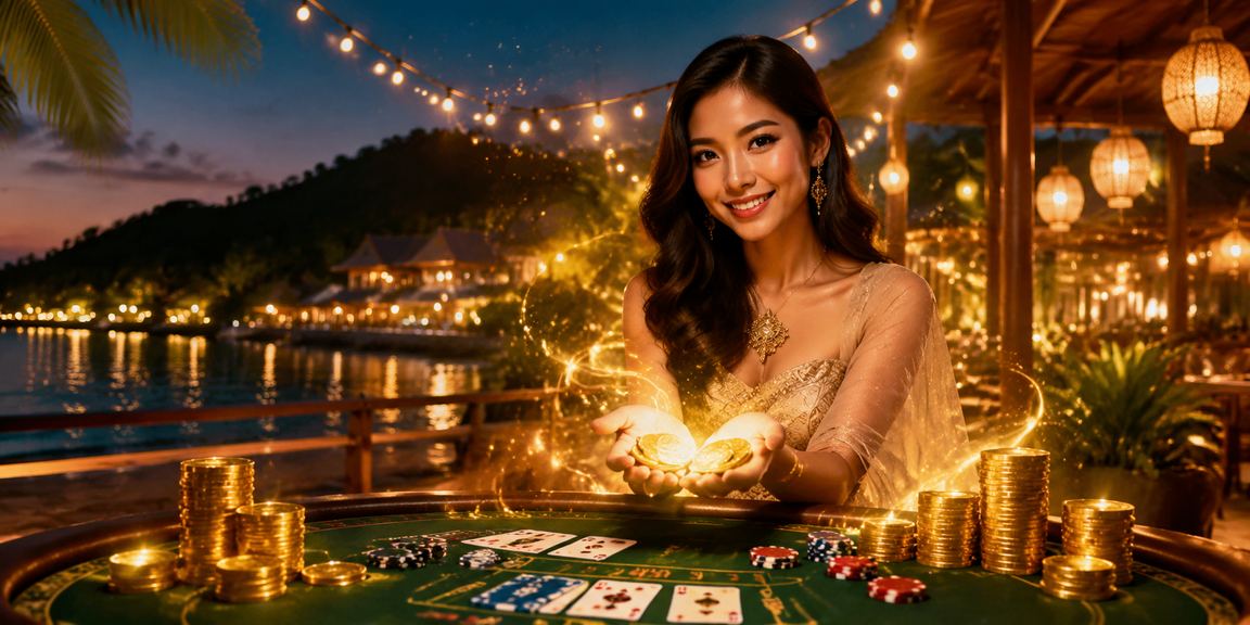 Permainan baccarat gaya Melayu di Langkawi